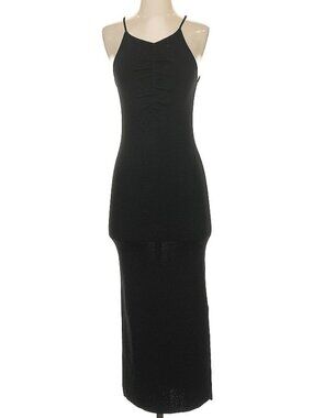 Mango Knit Fitted Maxi dress